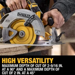 DeWalt 20V MAX 7-1/4