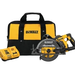 DeWalt 60V MAX 7-1/4" Cordless Worm Drive Style Saw 9.0Ah Battery Kit DCS577X1