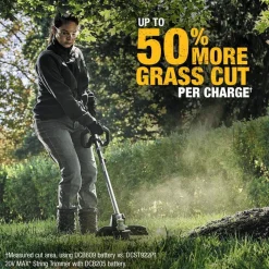 DeWalt 60V MAX* 17 in. Brushless Attachment Capable String Trimmer Kit DCST972X1