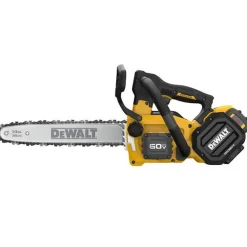 DeWalt 60V MAX 14" Top Handle Chainsaw Kit DCCS674X2