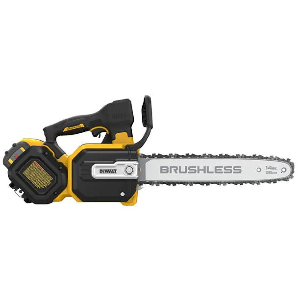 DeWalt 60V MAX 14" Top Handle Chainsaw Kit DCCS674X2