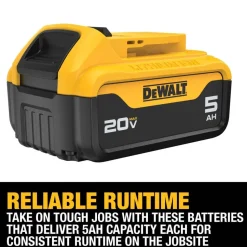 DeWalt 20V MAX 5.0Ah Battery DCB205