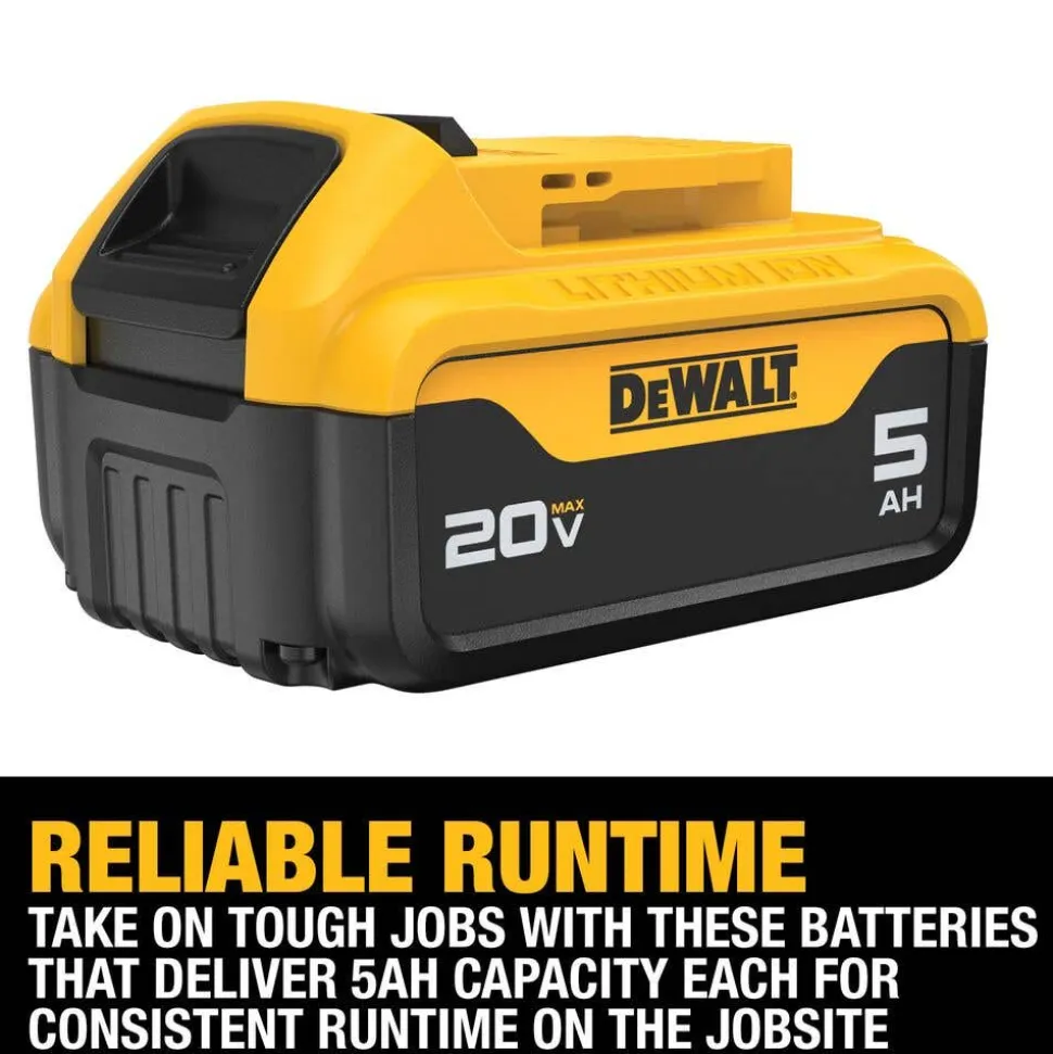 DeWalt 20V MAX 5.0Ah Battery DCB205