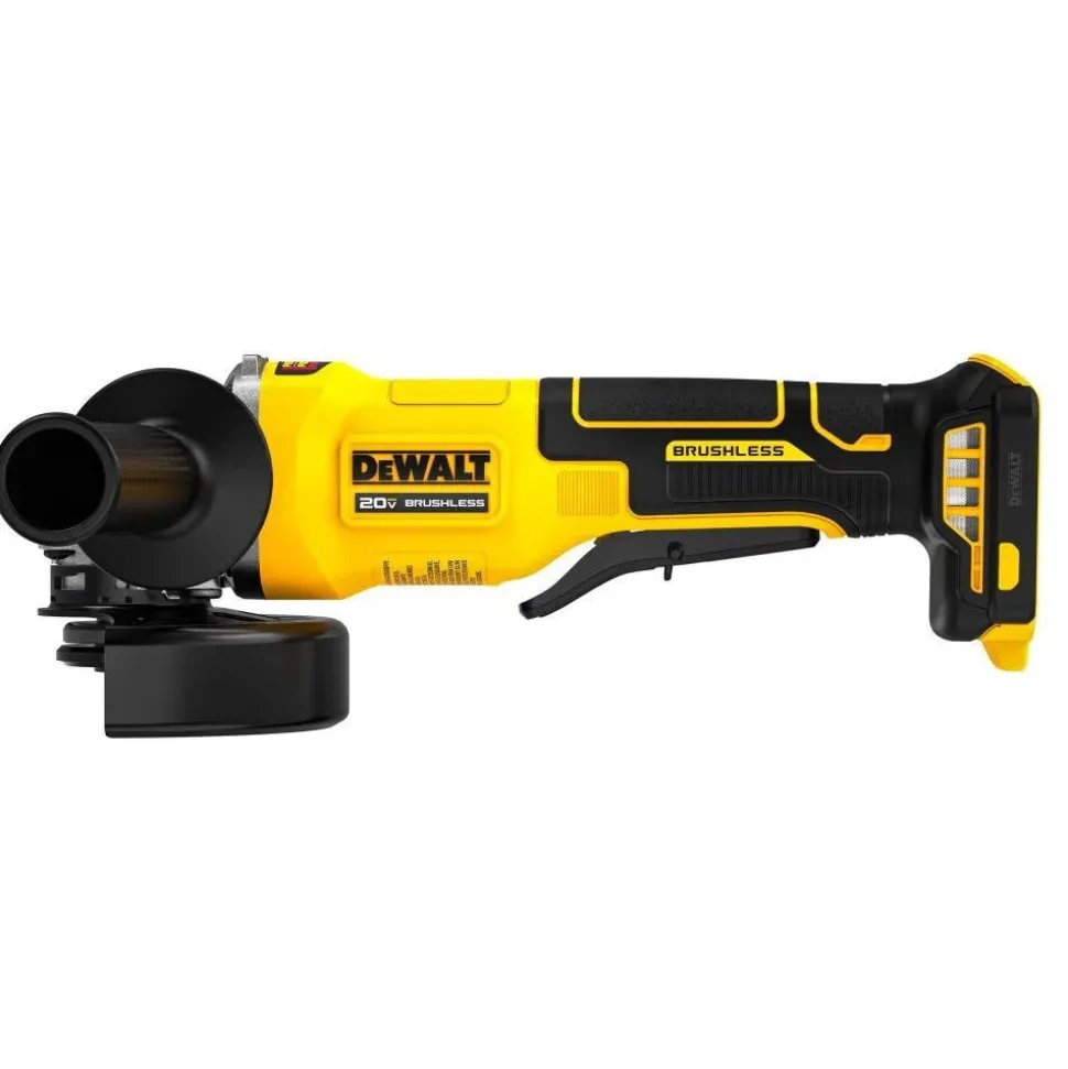DeWalt 20V MAX* Brushless Cordless 4 1/2 in. Paddle-Switch Grinder (Tool Only) DCG408B