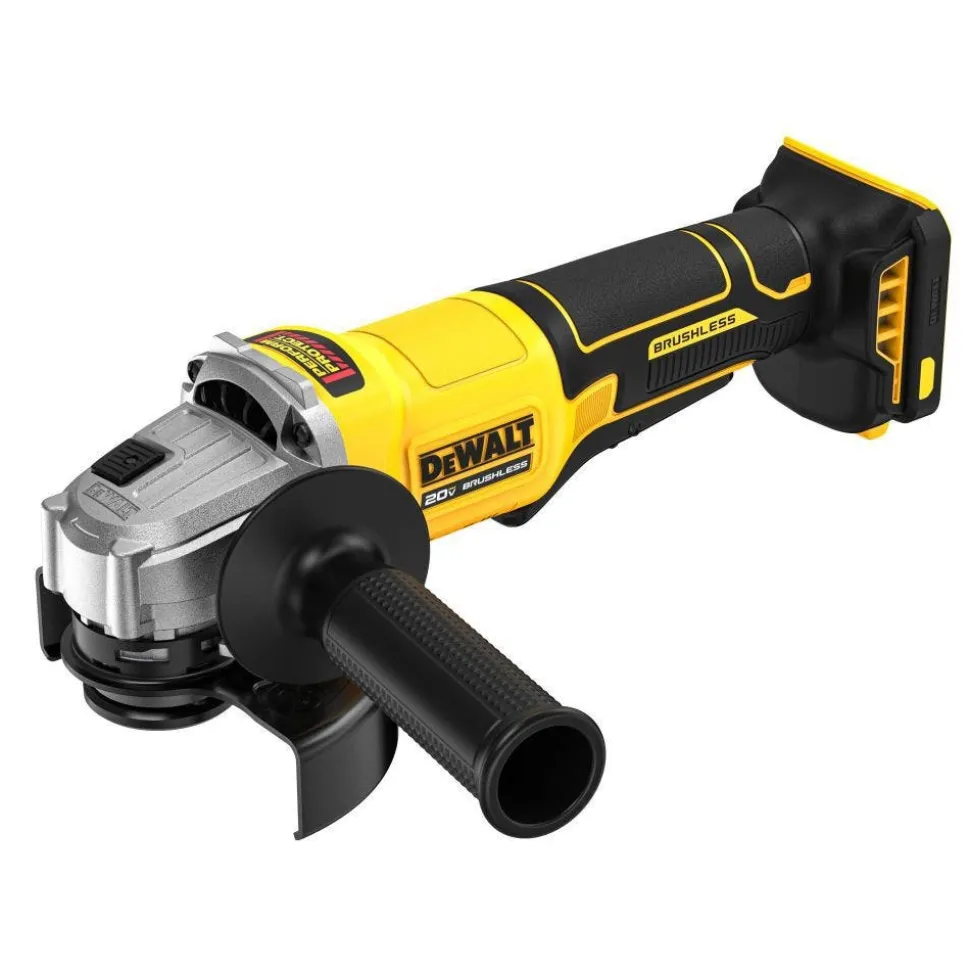 DeWalt 20V MAX* Brushless Cordless 4 1/2 in. Paddle-Switch Grinder (Tool Only) DCG408B