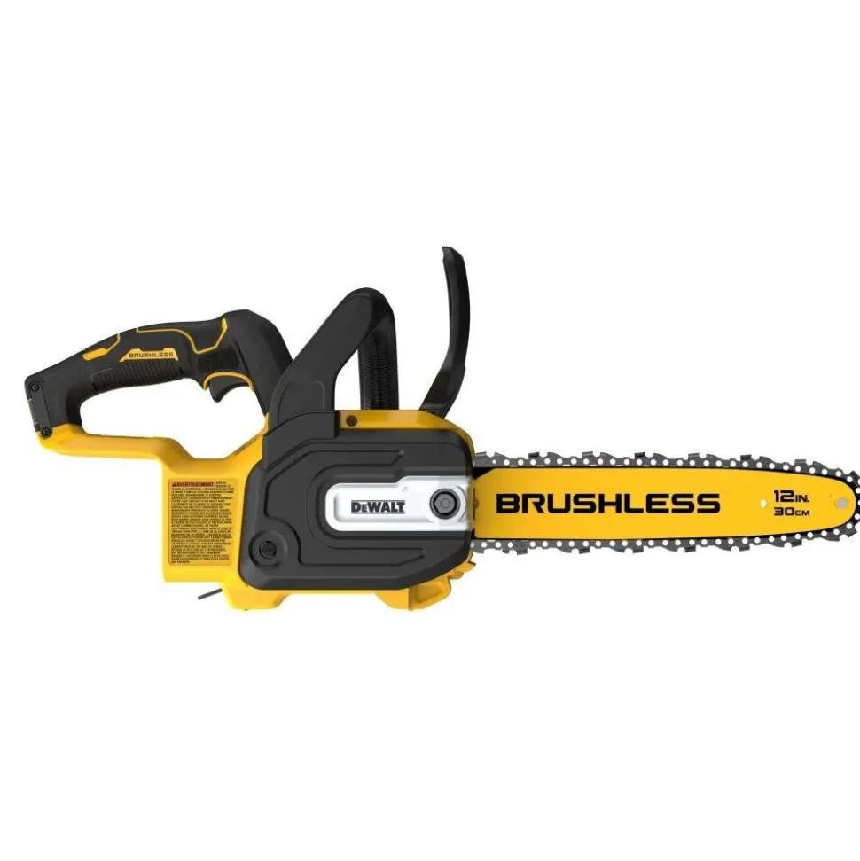 DeWalt 20V MAX Compact 12" Brushless Cordless Chainsaw Kit DCCS621P1