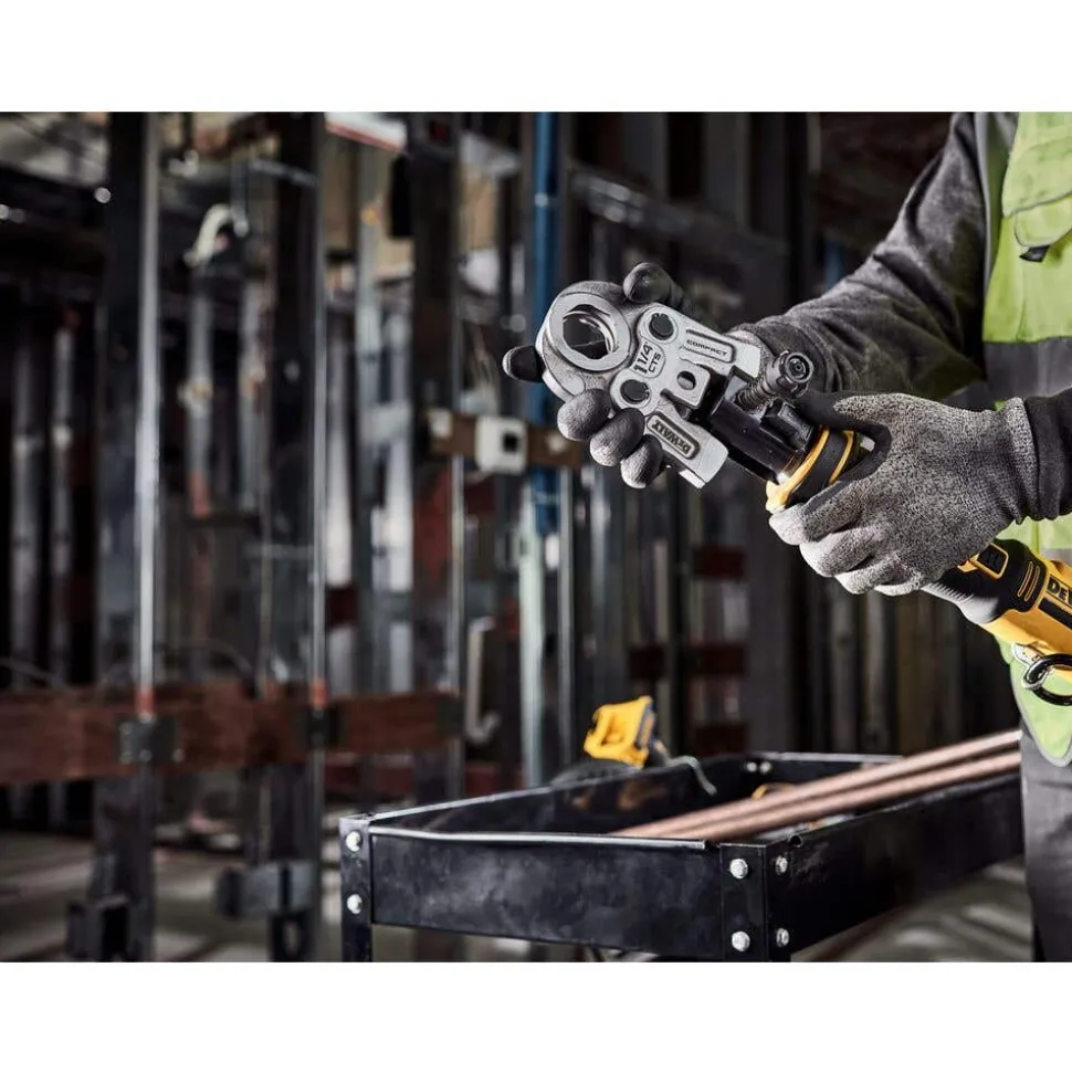 DeWalt 20V MAX* Compact Press Tool Kit with CTS Jaws DCE210D2K