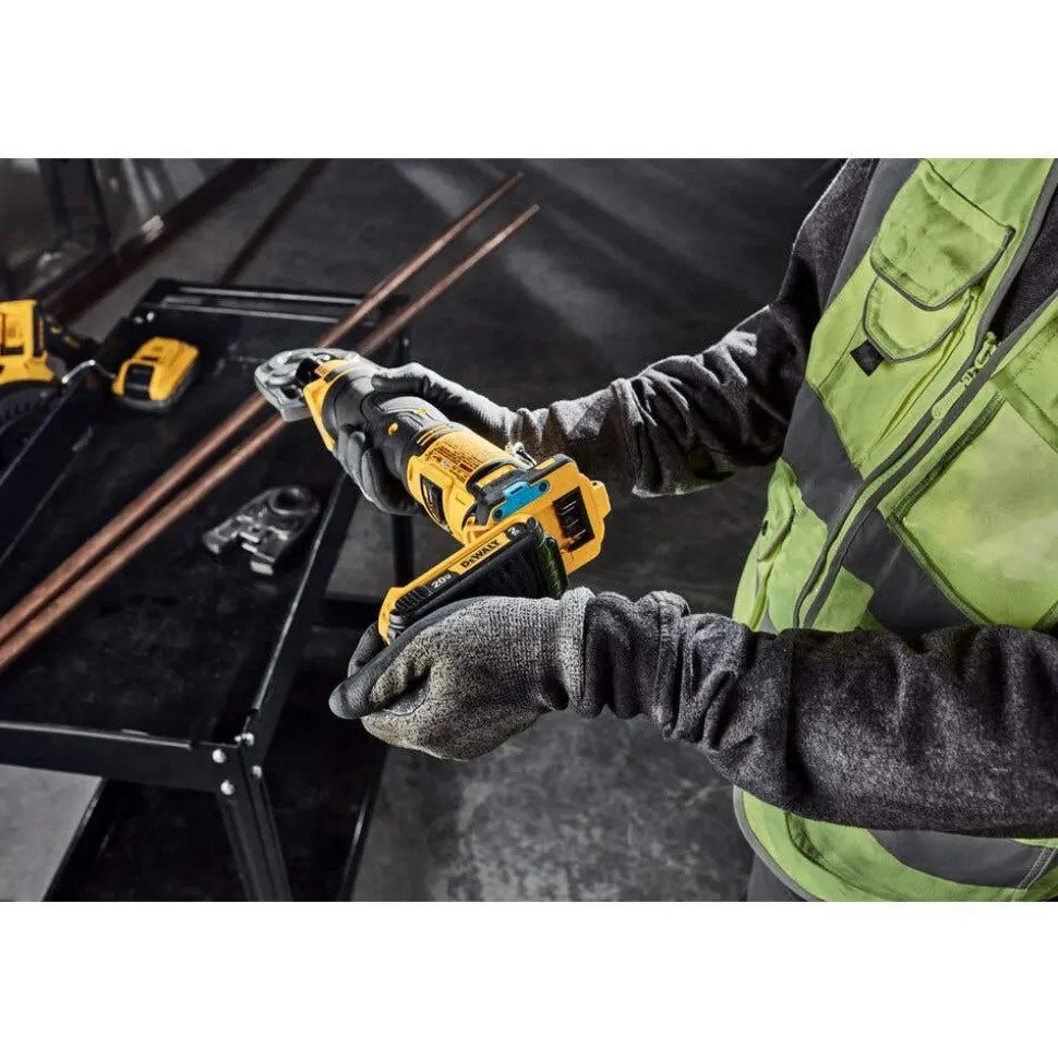 DeWalt 20V MAX* Compact Press Tool Kit with CTS Jaws DCE210D2K