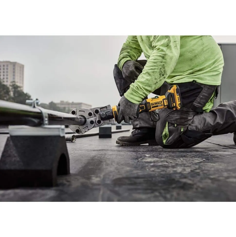 DeWalt 20V MAX* Compact Press Tool Kit with CTS Jaws DCE210D2K