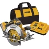 DeWalt 20V MAX Lithium-Ion 7-1/4" Cordless Circular Saw Kit with 80 Ah Battery, Charger and Kit Bag DCS590WW1