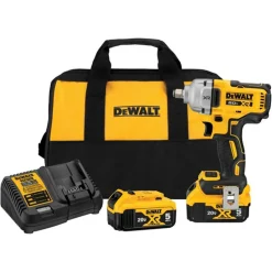 DeWalt 20V MAX XR 1/2" Mid-Range Impact Wrench Kit w/ Hog Ring Anvil DCF891P2
