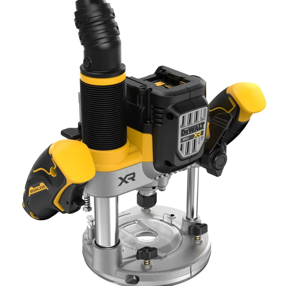 DeWalt 20V MAX* XR 2-1/4 Peak HP Plunge Router (Tool Only) DCW620B
