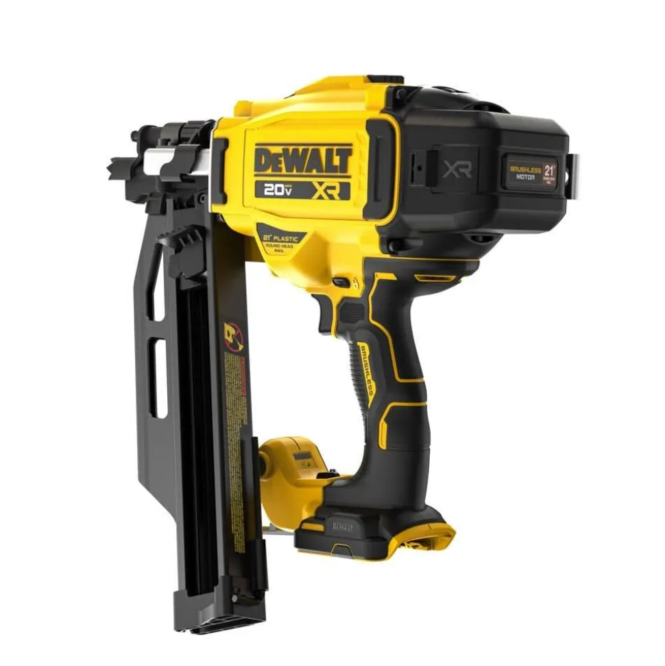 DeWalt 20V MAX XR Brushless Cordless 21 Degree Plastic Collated Framing Nailer (Tool Only) DCN920B