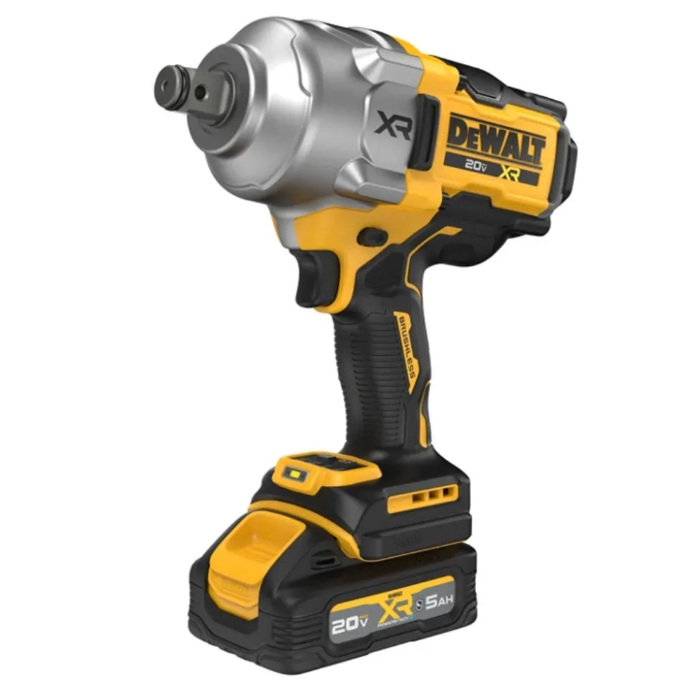 DeWalt 20V MAX XR Brushless Cordless 3/4" High Torque Impact Wrench With Hog Ring Anvil Kit with XR POWERSTACK DCF964GH1