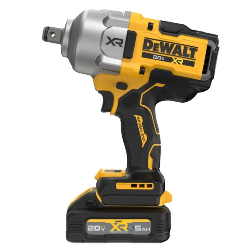 DeWalt 20V MAX XR Brushless Cordless 3/4" High Torque Impact Wrench With Hog Ring Anvil Kit with XR POWERSTACK DCF964GH1