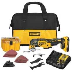 DeWalt 20V MAX XR Brushless 3-Speed Oscillating Multi-Tool 2.0Ah Kit DCS356D1