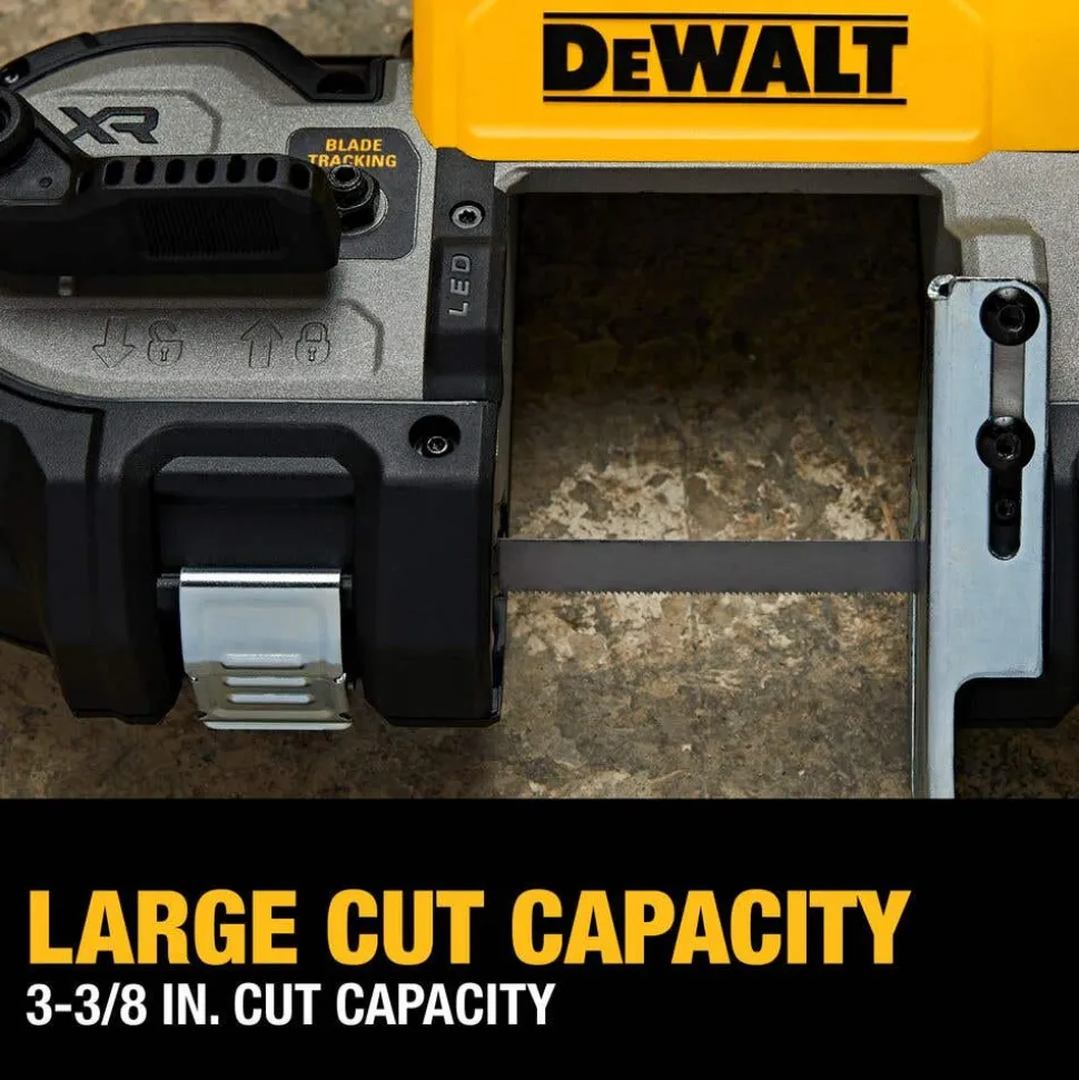 DeWalt 20V MAX XR Dual Trigger Mid-Size Bandsaw (Tool Only) DCS379B
