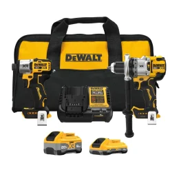DeWalt 20V MAX* XR Hammer Drill/Impact 2-Tool Combo Kit with XR POWERPACK Batteries DCK2101QQ1WW1