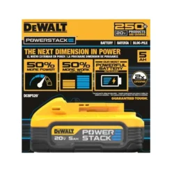 DeWalt 20V POWERSTACK 5.0ah Battery DCBP520
