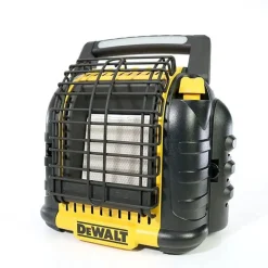 DeWalt 20V Propane Radiant Heater USB Charger & Light 12,000 BTUs DXH12B