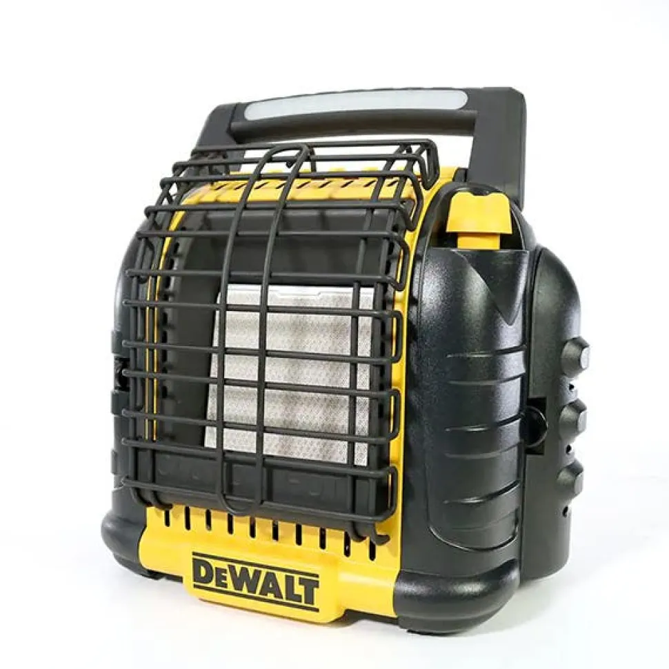 DeWalt 20V Propane Radiant Heater USB Charger & Light 12,000 BTUs DXH12B