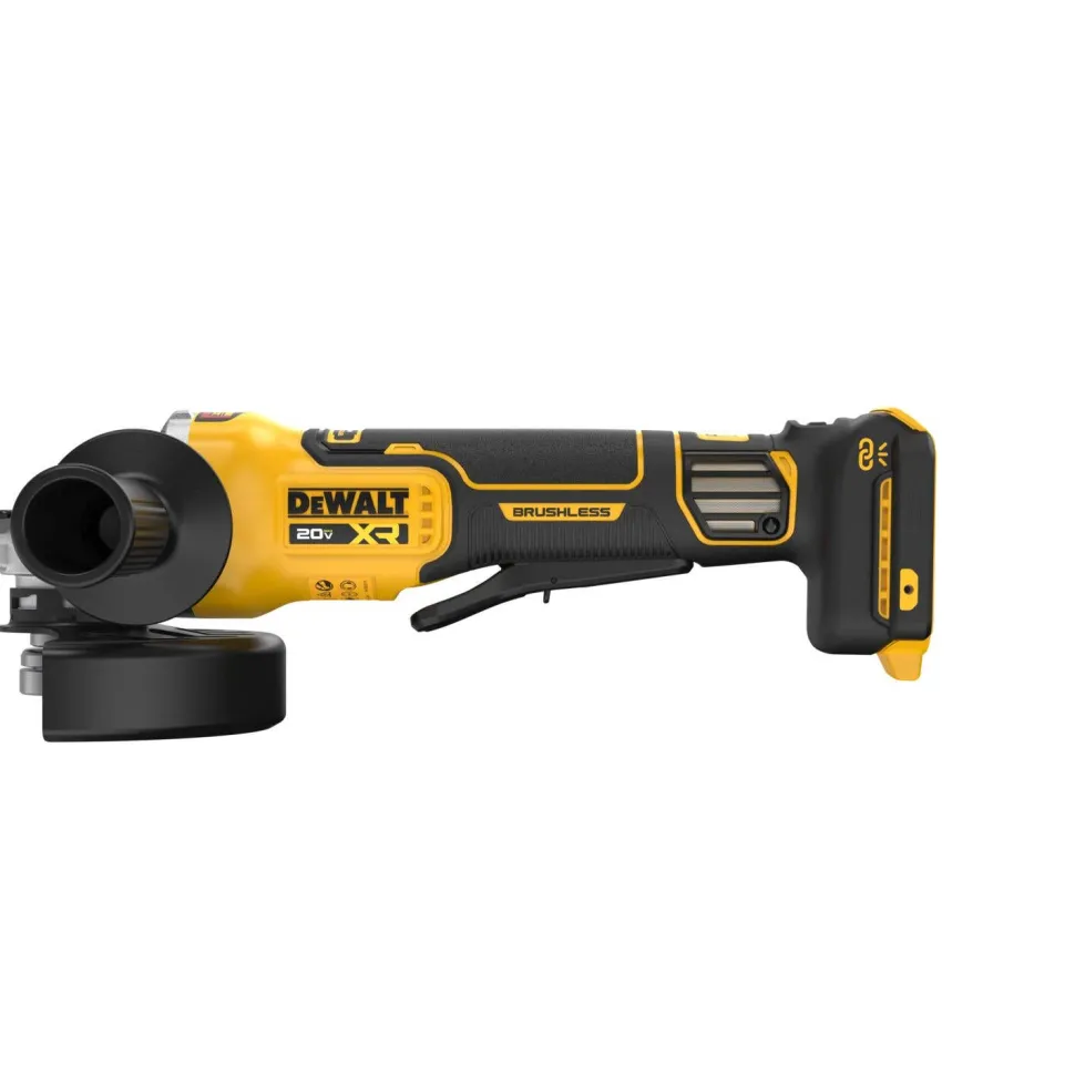 DeWalt 20V XR Lithium-Ion Cordless 4-1/2" to 5" Angle Grinder Kit with 80 Ah Battery, Charger and Kit Bag DCG410WW1