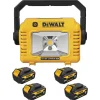 DeWalt 12V/20V MAX Compact Task Light With 20V MAX* 3Ah Battery (4 PK) DW-DCB200-4-DW-DCL077B