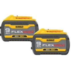 DeWalt 20V/60V MAX FLEXVOLT 9.0Ah Batteries (2 Pack) DCB609-2
