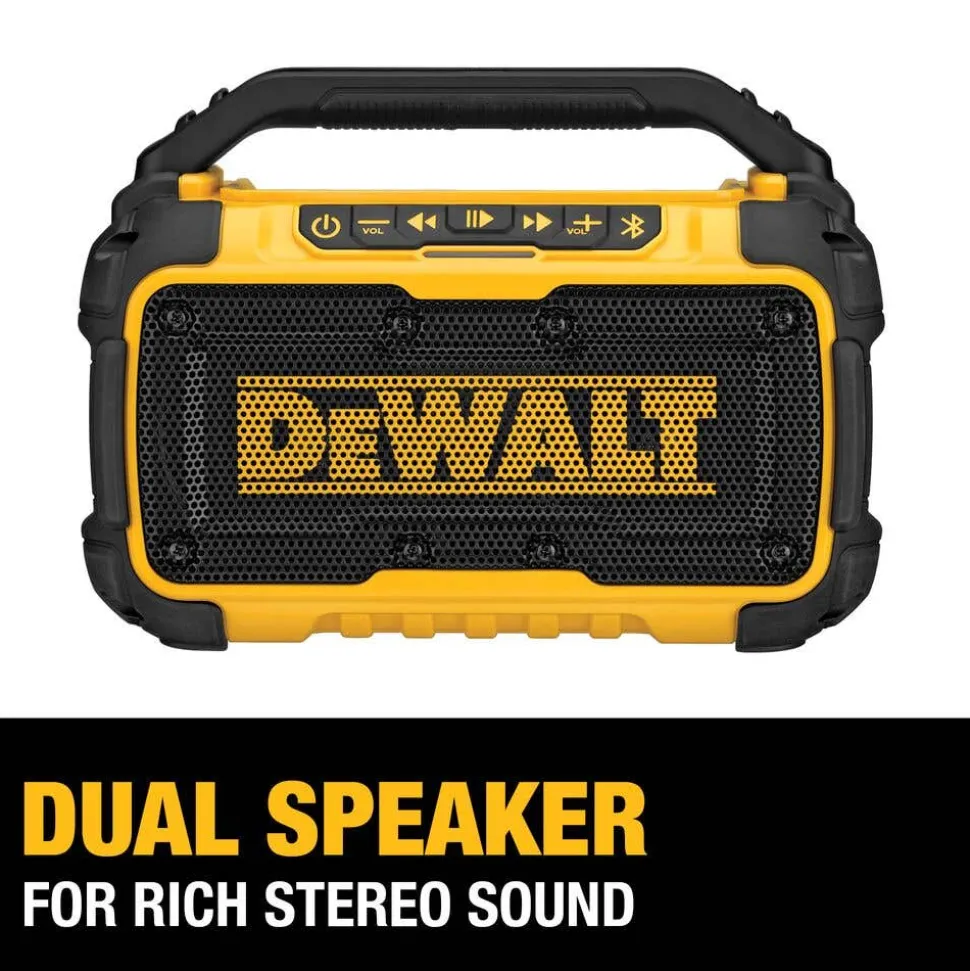 DeWalt 12V/20V MAX Jobsite Bluetooth Speaker DCR010