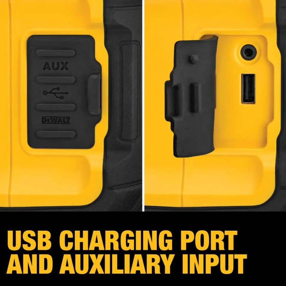 DeWalt 12V/20V MAX Jobsite Bluetooth Speaker DCR010