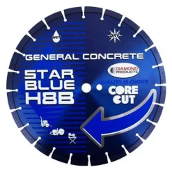 Diamond Products 16" X .125" Star Blue Wet/dry High Speed Blade H10B Asphault 21217