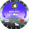 Diamond Products 14" X .125 X 1" EXPERT FIRST-CUT BLADE W/3 SLANT SEGS AND TRIANGLE KNOCKOUT 68394
