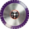 Diamond Products 26" x 155" x 1" Imperial Purple Cured Concrete Wet Blade 36815