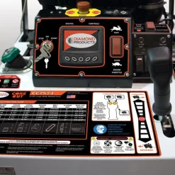 Diamond Products Core Cut 36" Concrete Saw 74 HP Deutz Turbo Diesel CC7574DD-PRO-36 Walk-Behind Single Speed 75013