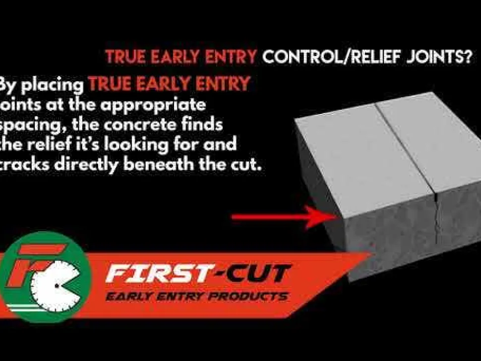 Diamond Products First-Cut 6" Early Entry Concrete Saw 4.8HP Honda CC148HXL-EE6 Walk-Behind 32739