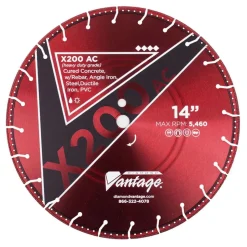 Diamond Vantage 14" X .142" X 1/20mm All-Cut Blade V2 1414BEDUX2-AC2
