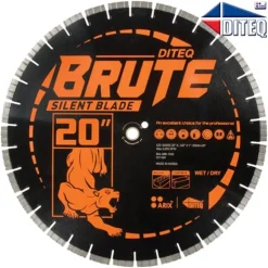 Diteq 16" X .125" C/S-32BR Arix Brute Silent Wet/Dry Saw Blade D11167