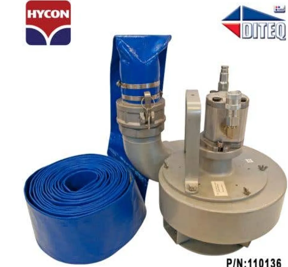Diteq HWP4 4" Trash Pump with Hose 110136