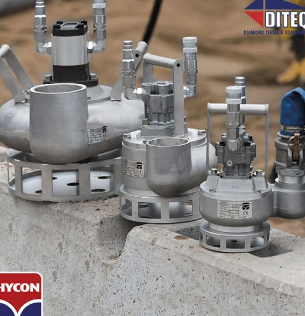 Diteq HWP4 4" Trash Pump with Hose 110136