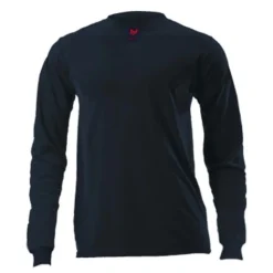 DriFire FR Lightweight Navy Blue Long Sleeve T-Shirt NSA-DF2-CM-446LS-NB