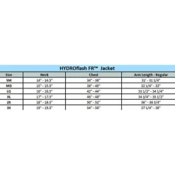 DriFire HydroFlash FR Foul Weather Fluorescent Yellow Jacket NSA-HYDROFLASHJ-Y