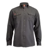 DriFire Men's TecGen FR Gray Work Shirt NSA-TCG011502
