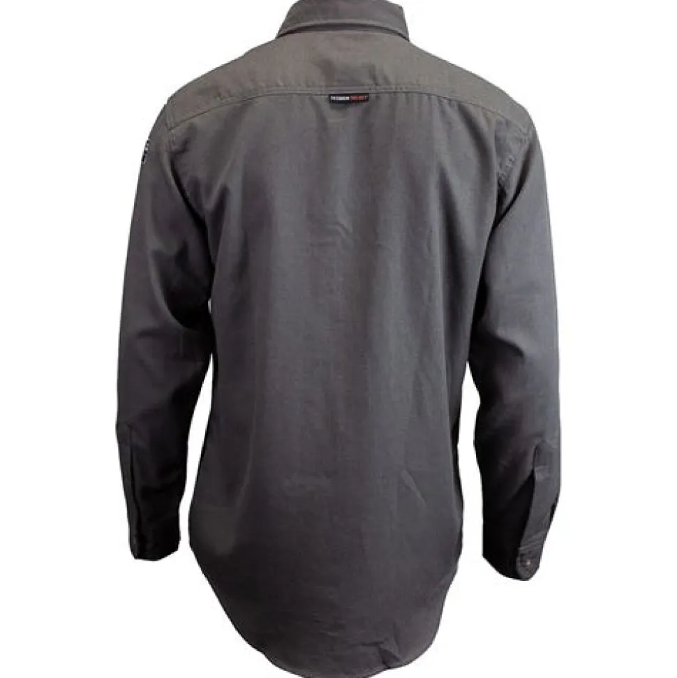 DriFire Men's TecGen FR Gray Work Shirt NSA-TCG011502
