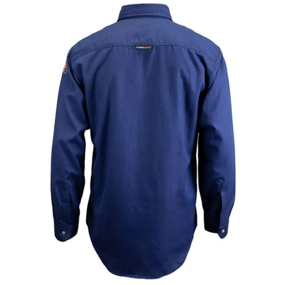 DriFire Men's TecGen FR Navy Blue Work Shirt NSA-TCG011602