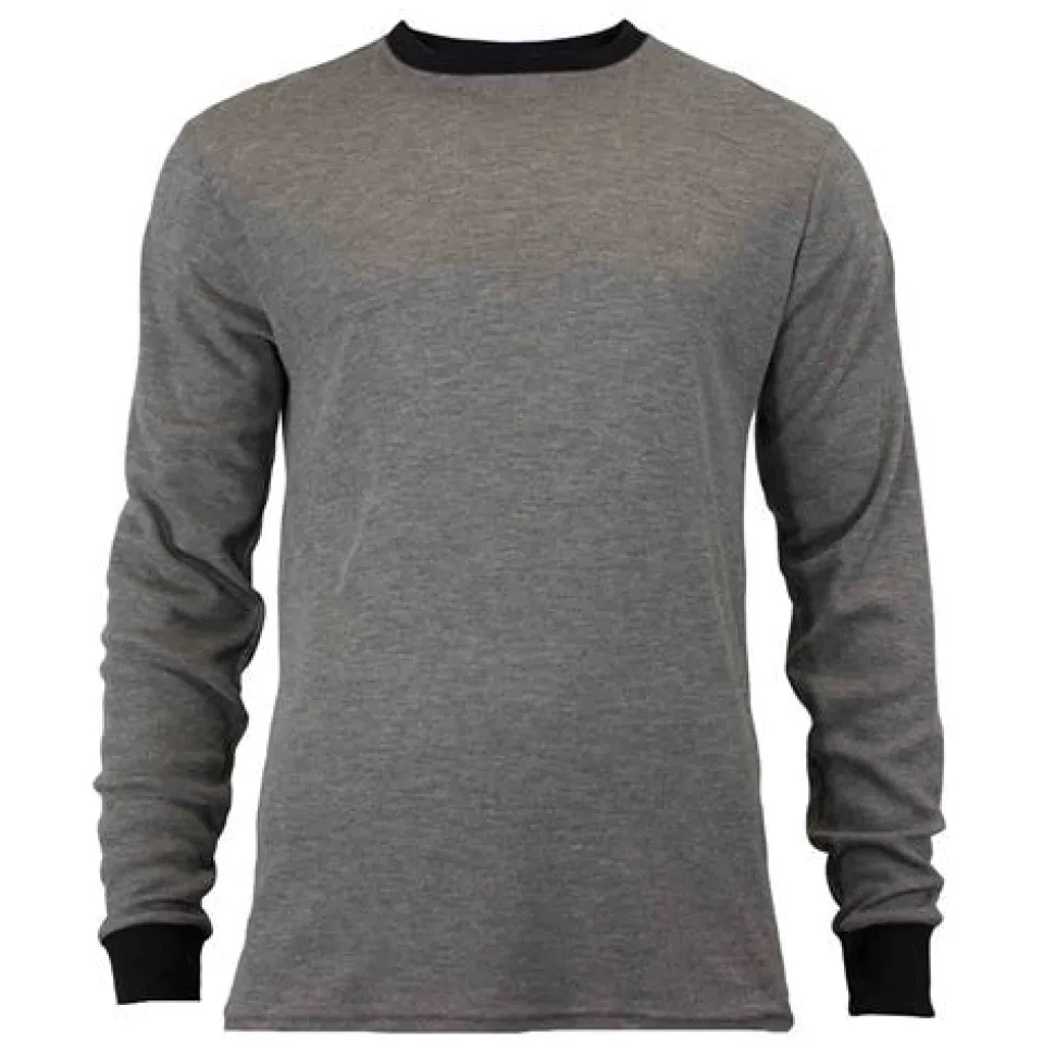 DriFire TecGen FR Gray Long Sleeve T-Shirt NSA-C541NGELS
