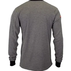 DriFire TecGen FR Gray Long Sleeve T-Shirt NSA-C541NGELS