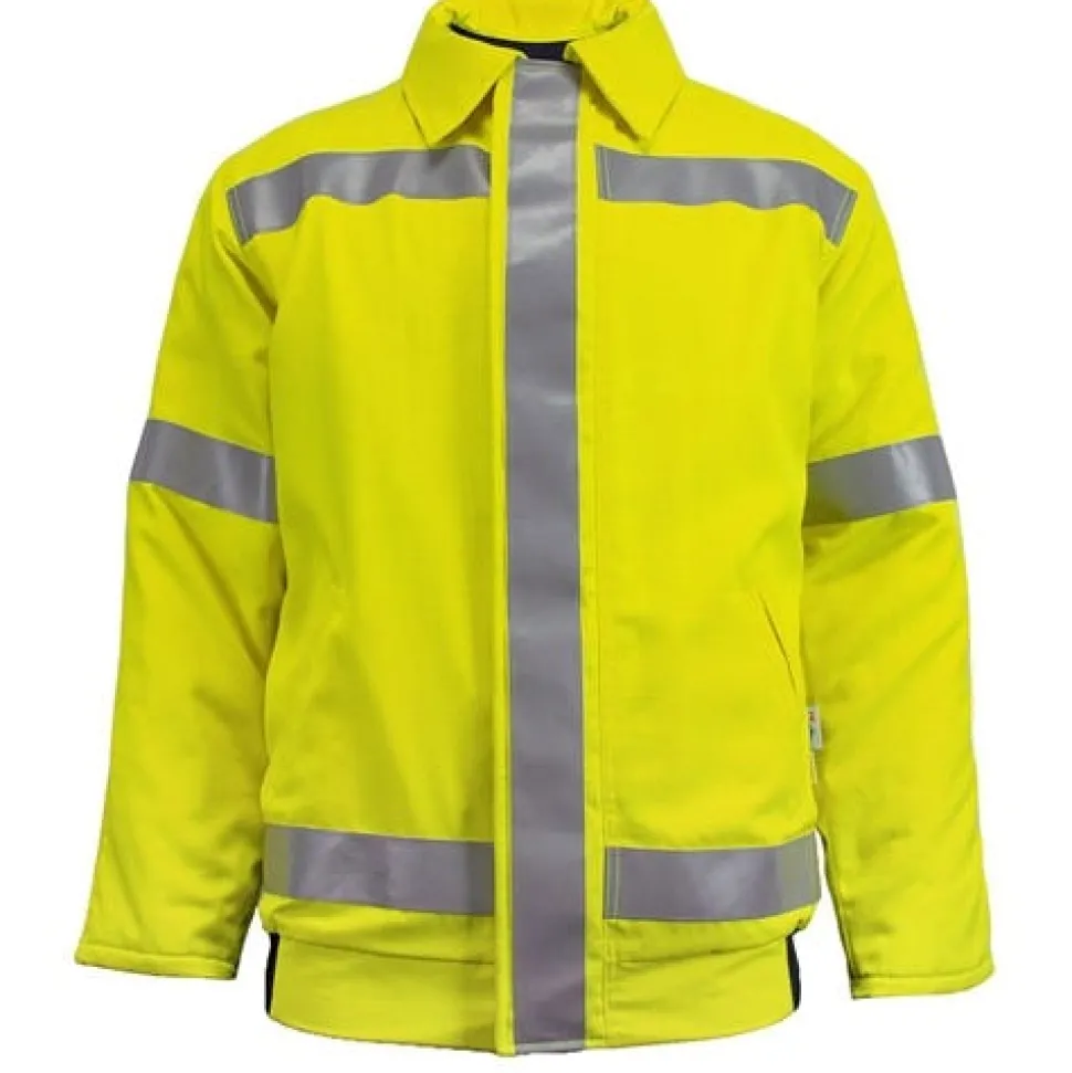 DriFire Vizable FR Class 3 Bomber Jacket w/ Lanyard Access