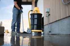 Dustless Slurry Pro Industrial Vacuum System 55 Gallon + 25' Hose (120V, 20 AMP) H0904