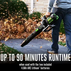 EGO POWER+ 880 CFM Blower Carbon Fiber, Digital Display (4.0Ah) Kit LB8803-2