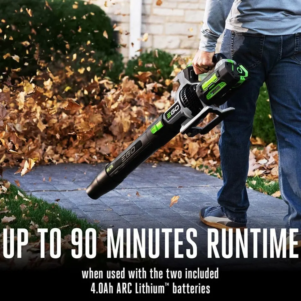 EGO POWER+ 880 CFM Blower Carbon Fiber, Digital Display (4.0Ah) Kit LB8803-2